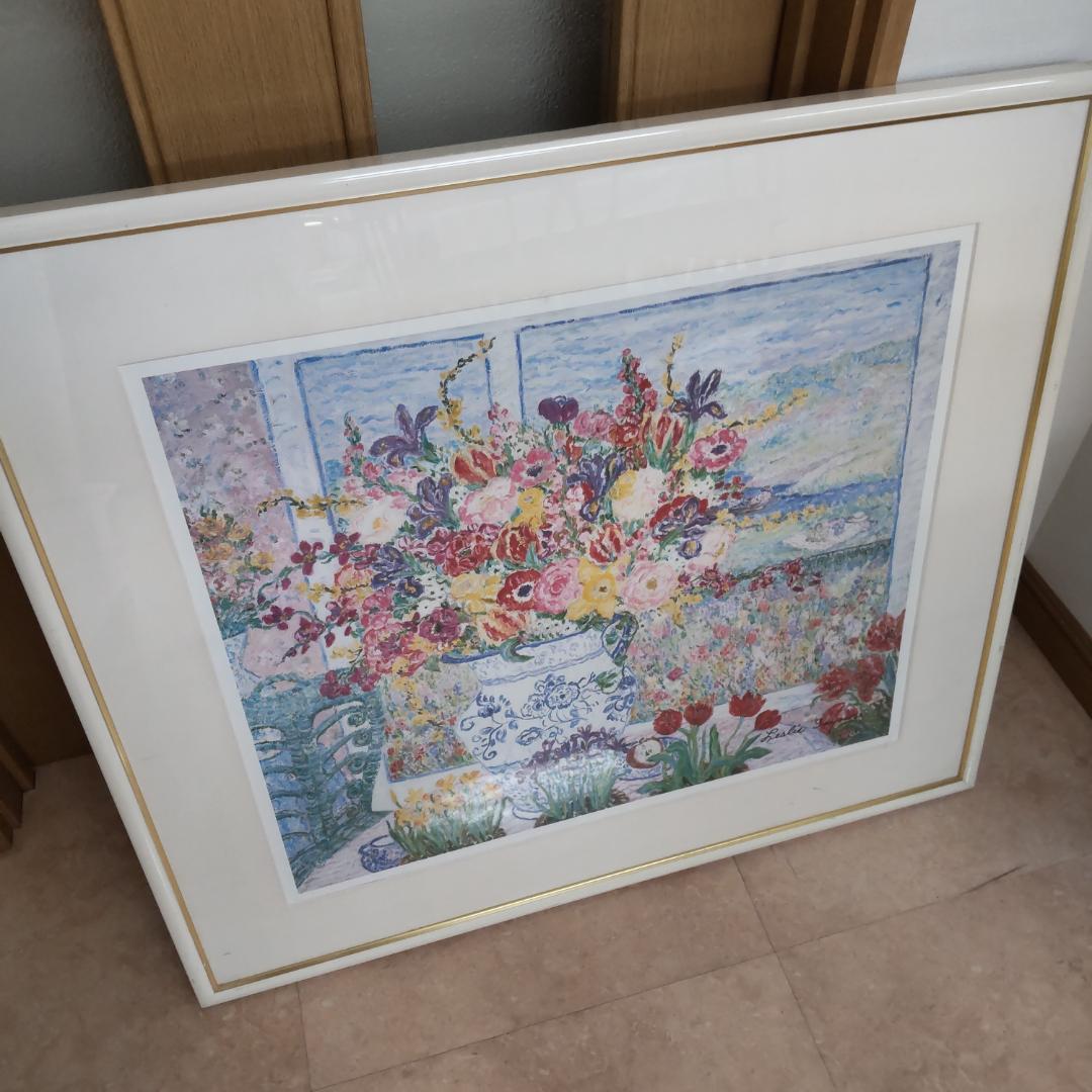 レスリー・セイヤー　ポスター額　アート　大きい