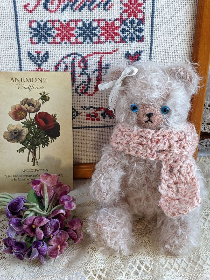 【e】小さいテディベア　18cm