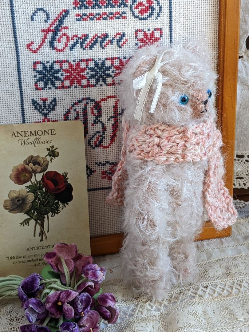 【e】小さいテディベア　18cm