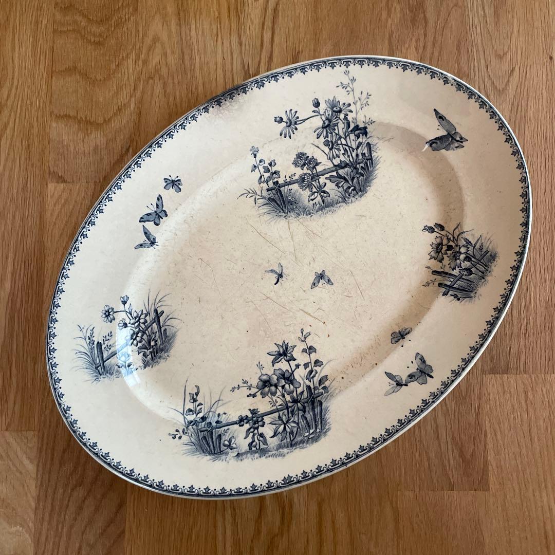 サルグミンヌ窯オーバルプレート36cm