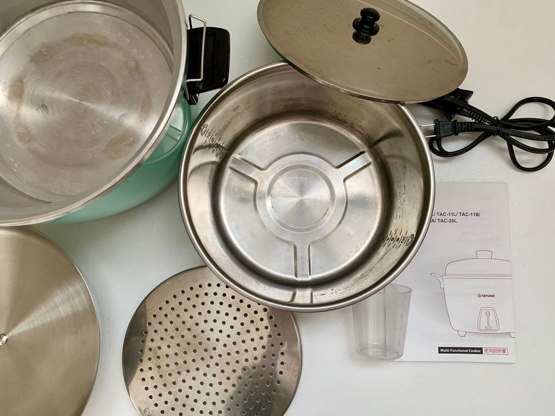 大同電鍋 ティファニーブルー　10人前 Lサイズ　TAC-10L-DTG 美品