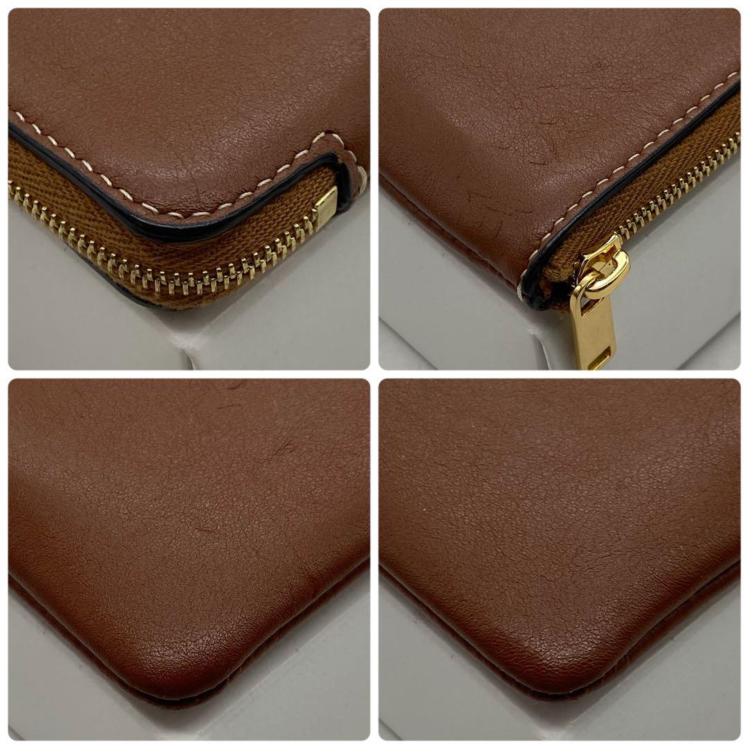 セリーヌ　ケース　キーリング　小銭入れ　ラウンドファスナー　トリオンフ