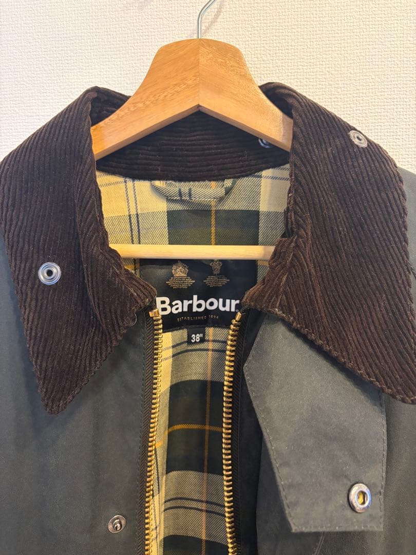 Barbour ビデイル ワックス ジャケット オーバーサイズ フィット