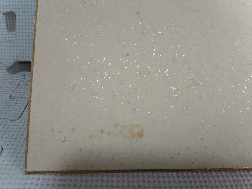 丹羽長春　絵画のみ　菊の花 日本画 約31.6 ×40.8cm　　美術品