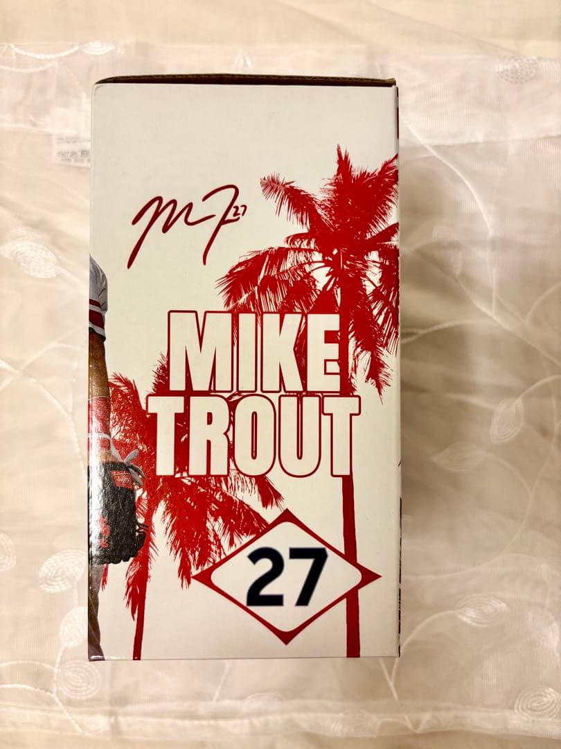 大谷翔平・トラウト ダブルボブルヘッド