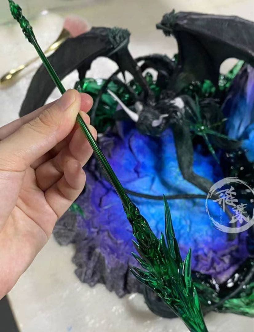 BLEACH 黒衣少年図 ウルキオラ ガレージキット ガレキ スタチュー①③