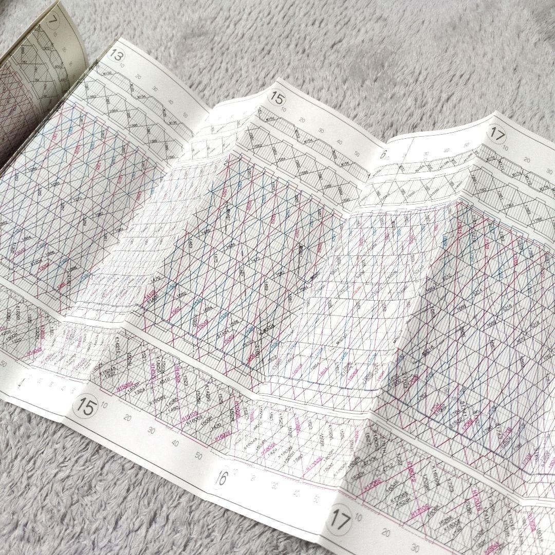 鉄道資料書籍 阪神(阪神電鉄)列車運行図表 ダイヤグラム(平成6年)2冊