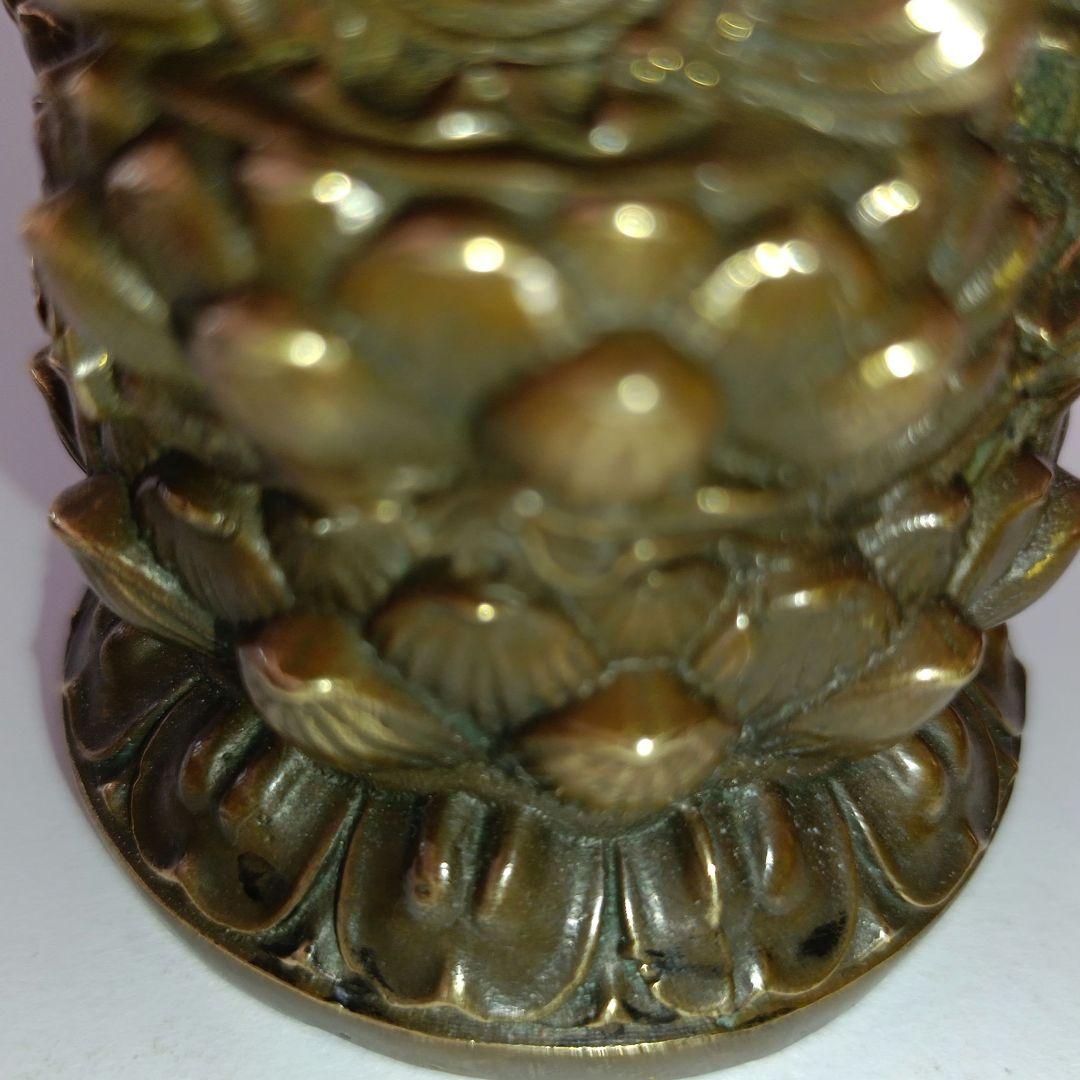 三面仏　真鍮　仏像　釈迦如来像　菩薩像　三蔵法師　大仏様　縁起物　神仏　置物