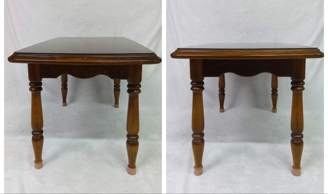 カリモク　コンソールテーブル　サイドテーブル　アンティーク　コーヒーテーブル