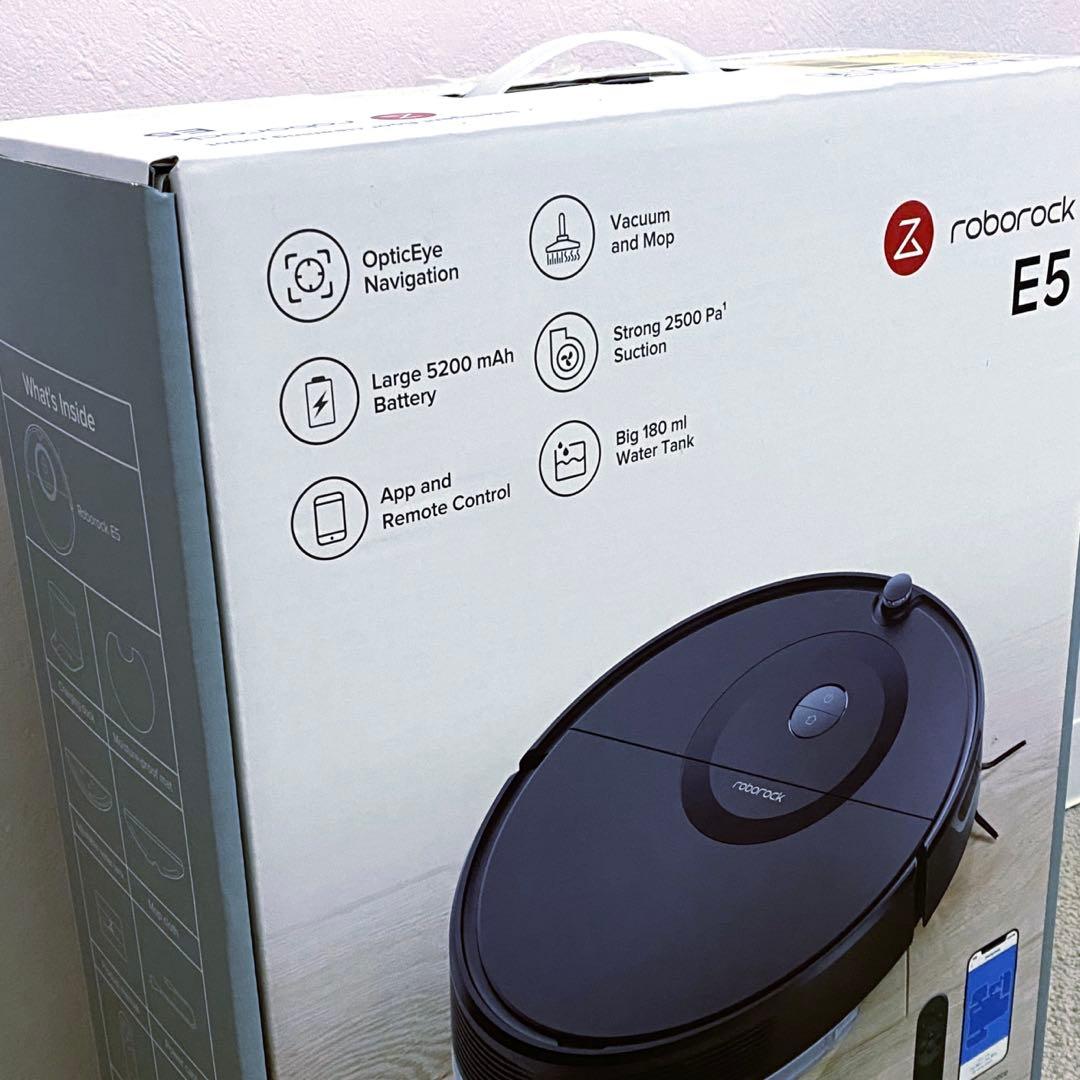 ロボロック E552-04 ロボット掃除機 Roborock E5 ブラック