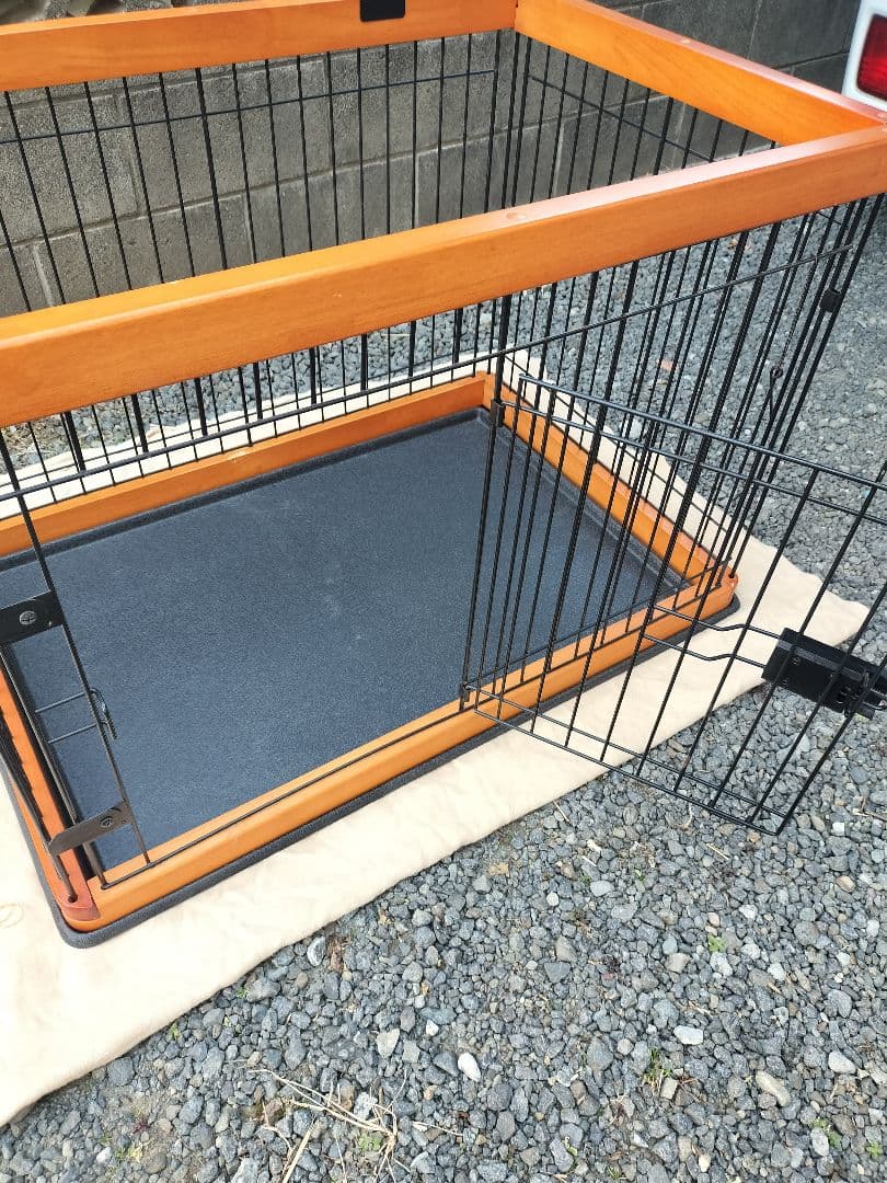 超小型〜中型犬用ペットサークル スチール・木材製