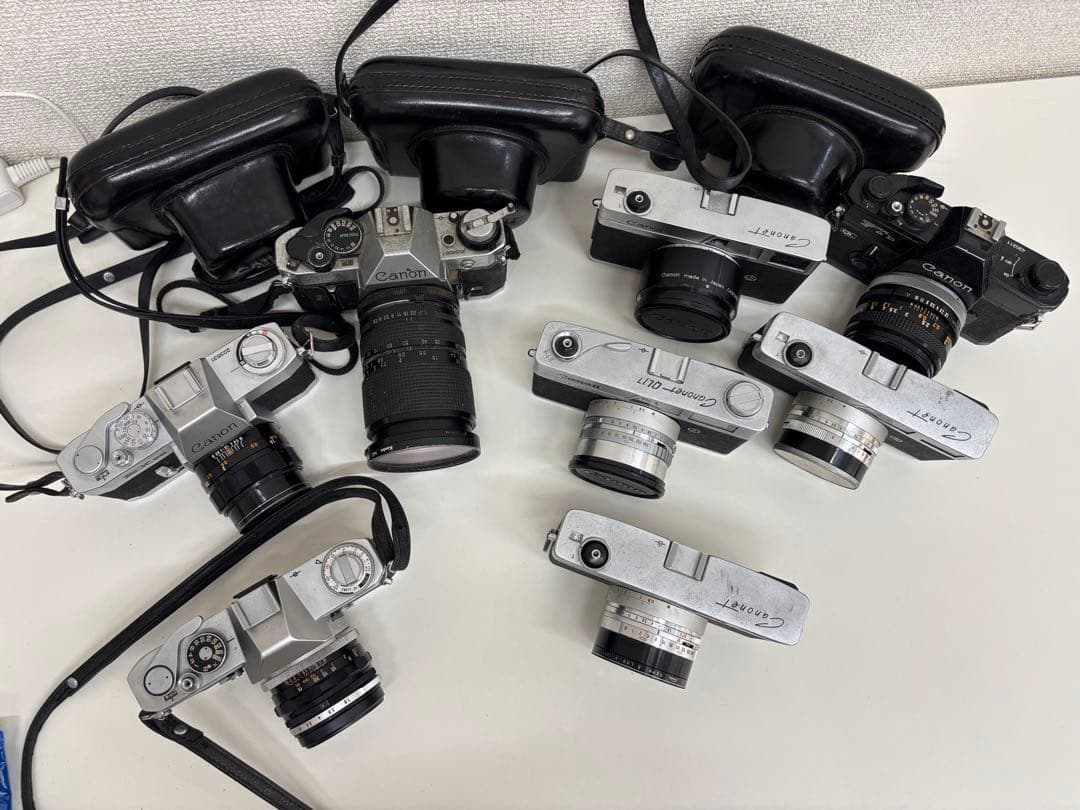 Canonフィルムカメラセット【動作未確認】