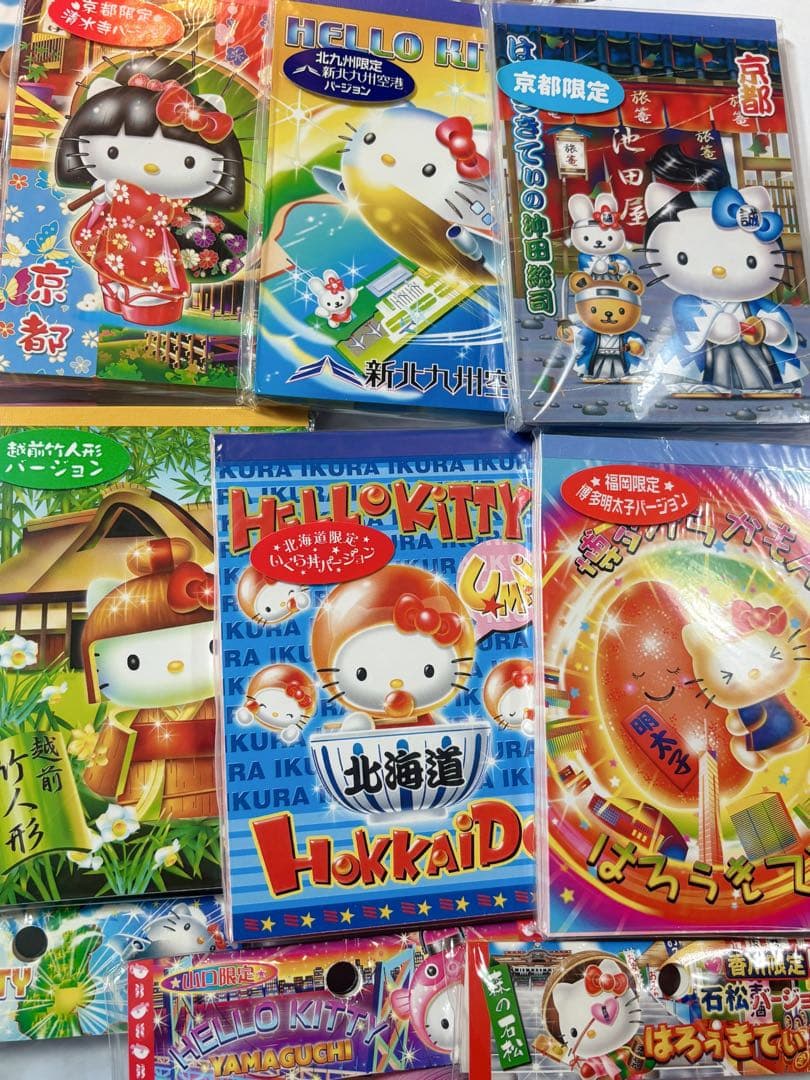 ハローキティ ご当地メモ帳 14点