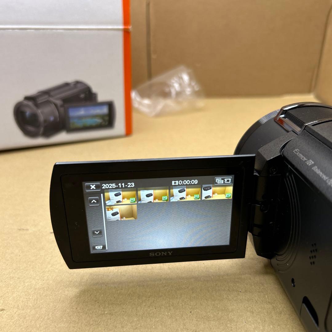 専用ソニー SONY FDR-AX45A B デジタル4Kビデオカメラレコーダー