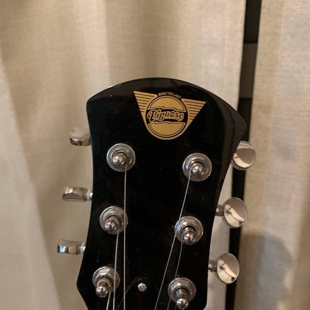 値下げ中ピグノーズ pignose PGG200 黒 ブラックアンプ内蔵ギター