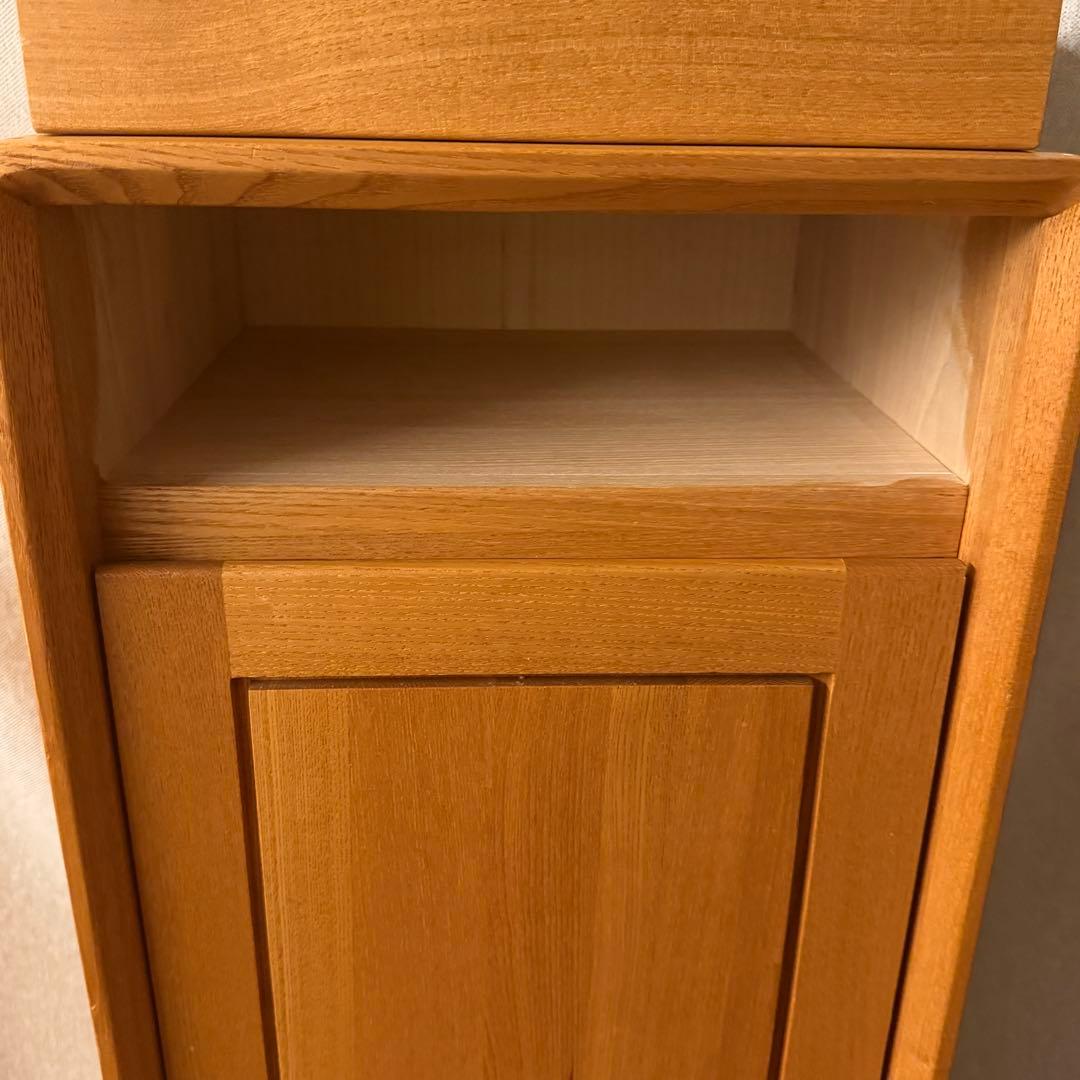 RENSEY レンセイ　ミヤモト家具　チェスト　キャビネット　開戸　電話台　②