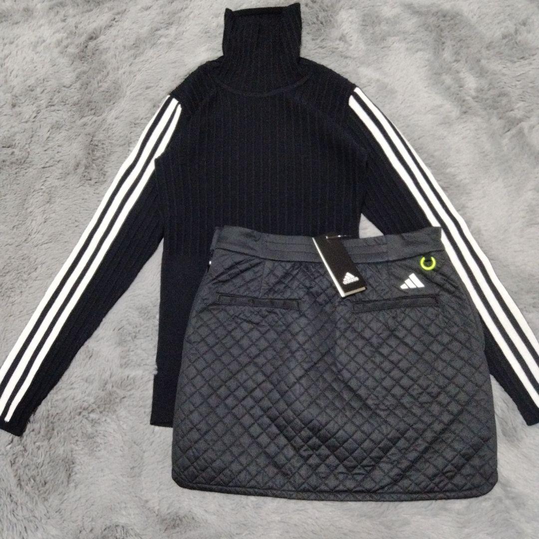 adidas♡新品/スカート♡美品/タートルネック♡M　ゴルフ/スポーツ