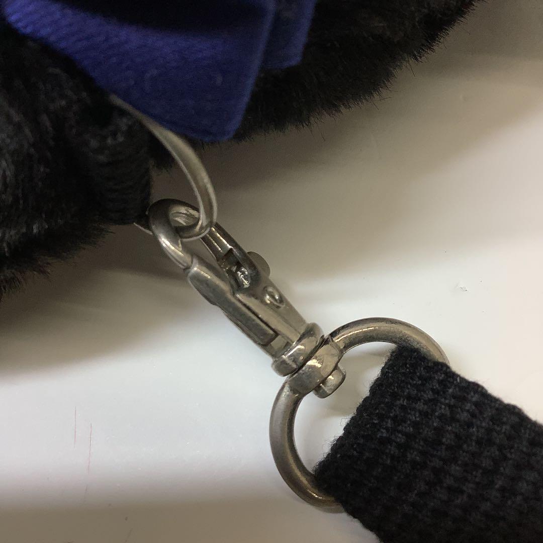 BABY 黒　うさくみゃ　ポシェット32-0123-2