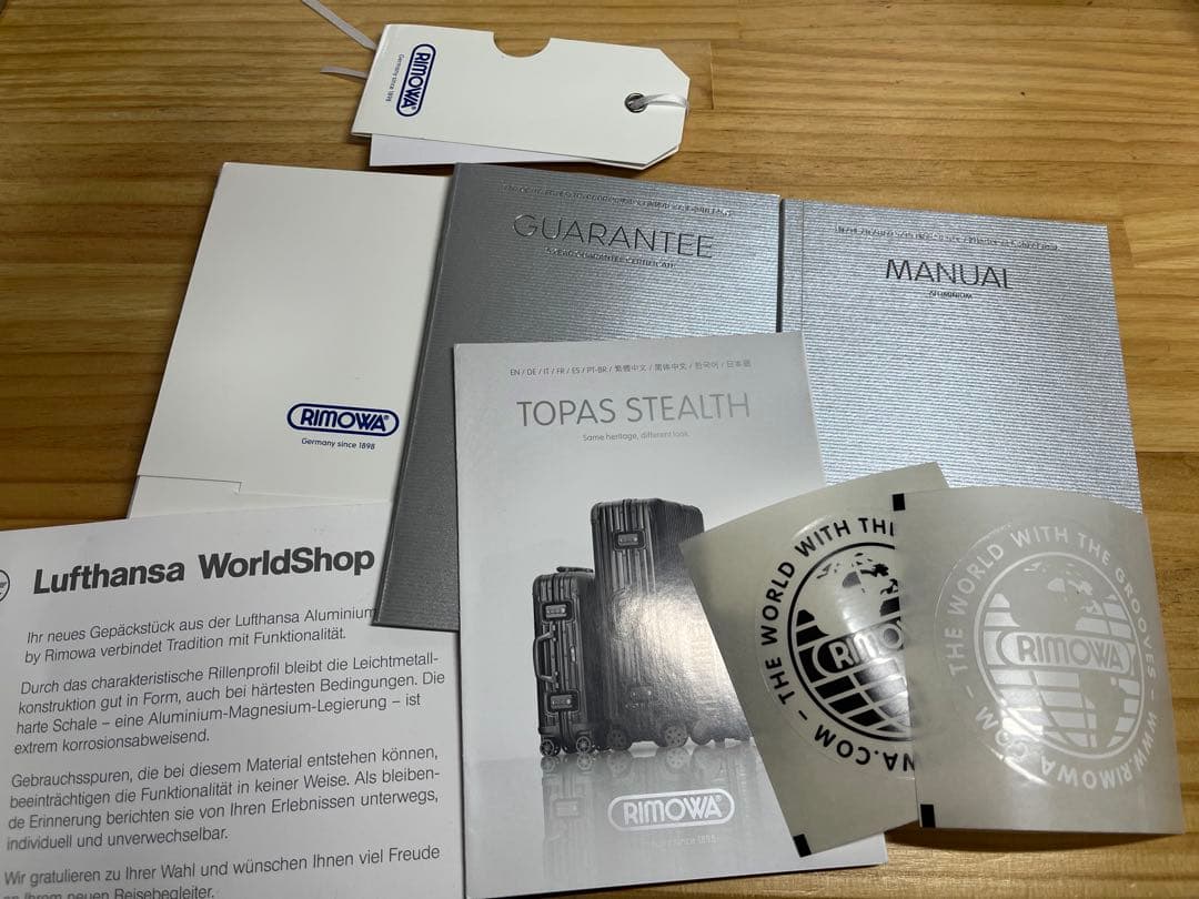 RIMOWA リモワ　トパーズステルス　ルフトハンザ　限定