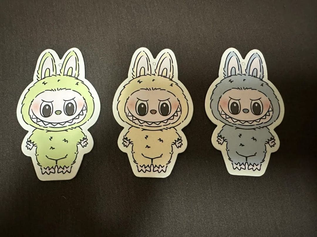 Macaron Labubu らぶぶ マカロン ぬいぐるみペンダント