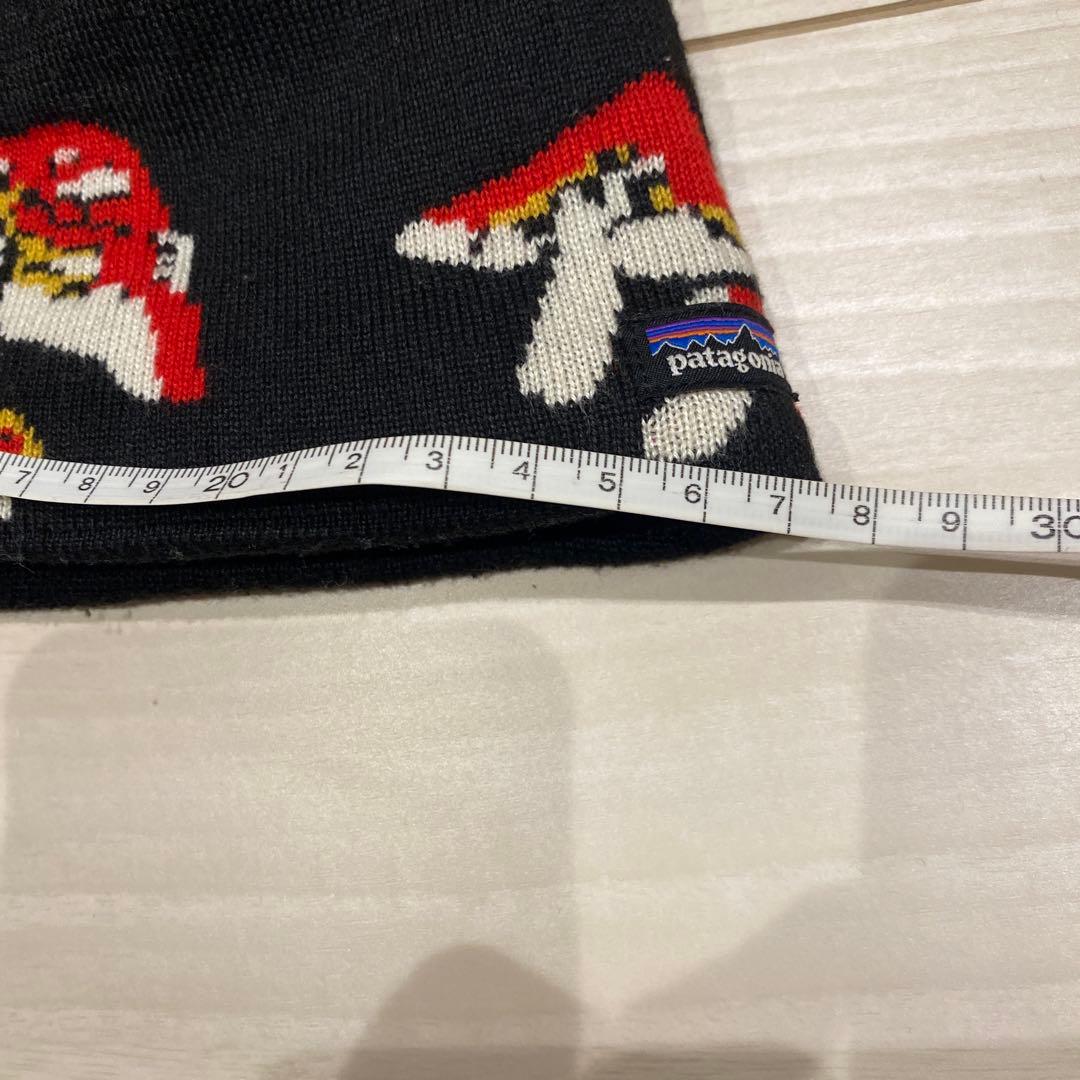 【レア】タグ付き　パタゴニア きのこ ニット帽　ビーニー マッシュルーム