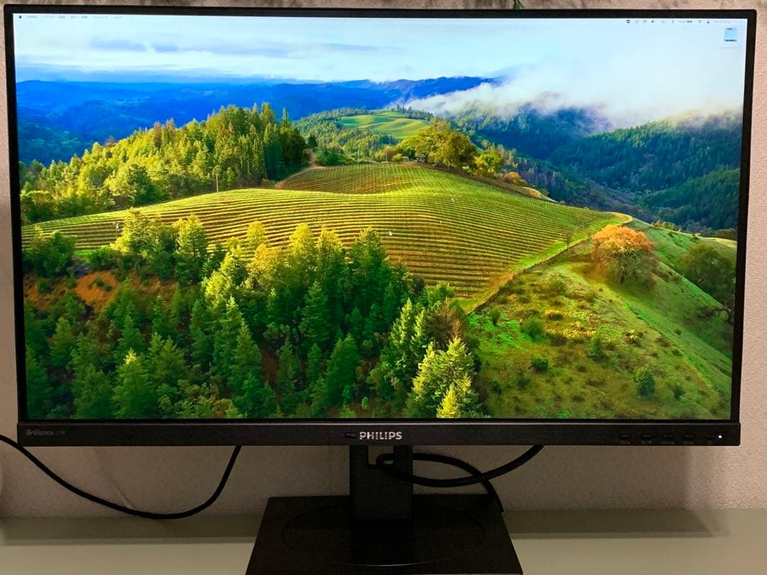 Philips 279P1/11 27インチ 4K モニター USB-C接続