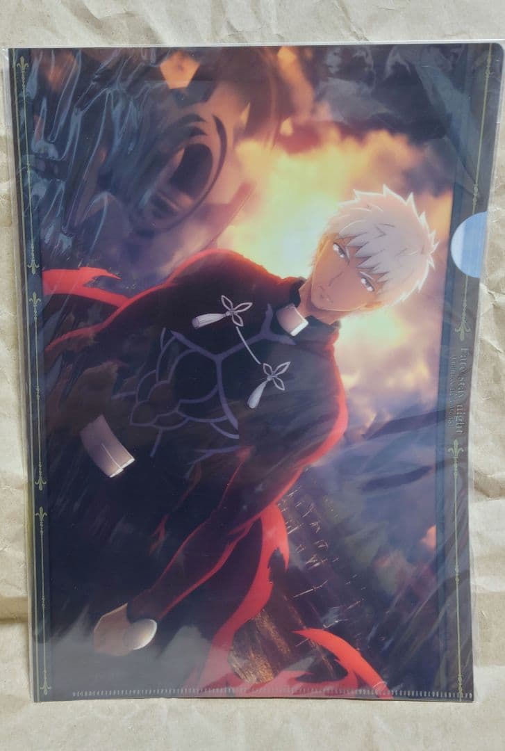 Fate/stay night UBWクリアファイル アーチャーエミヤ 未開封
