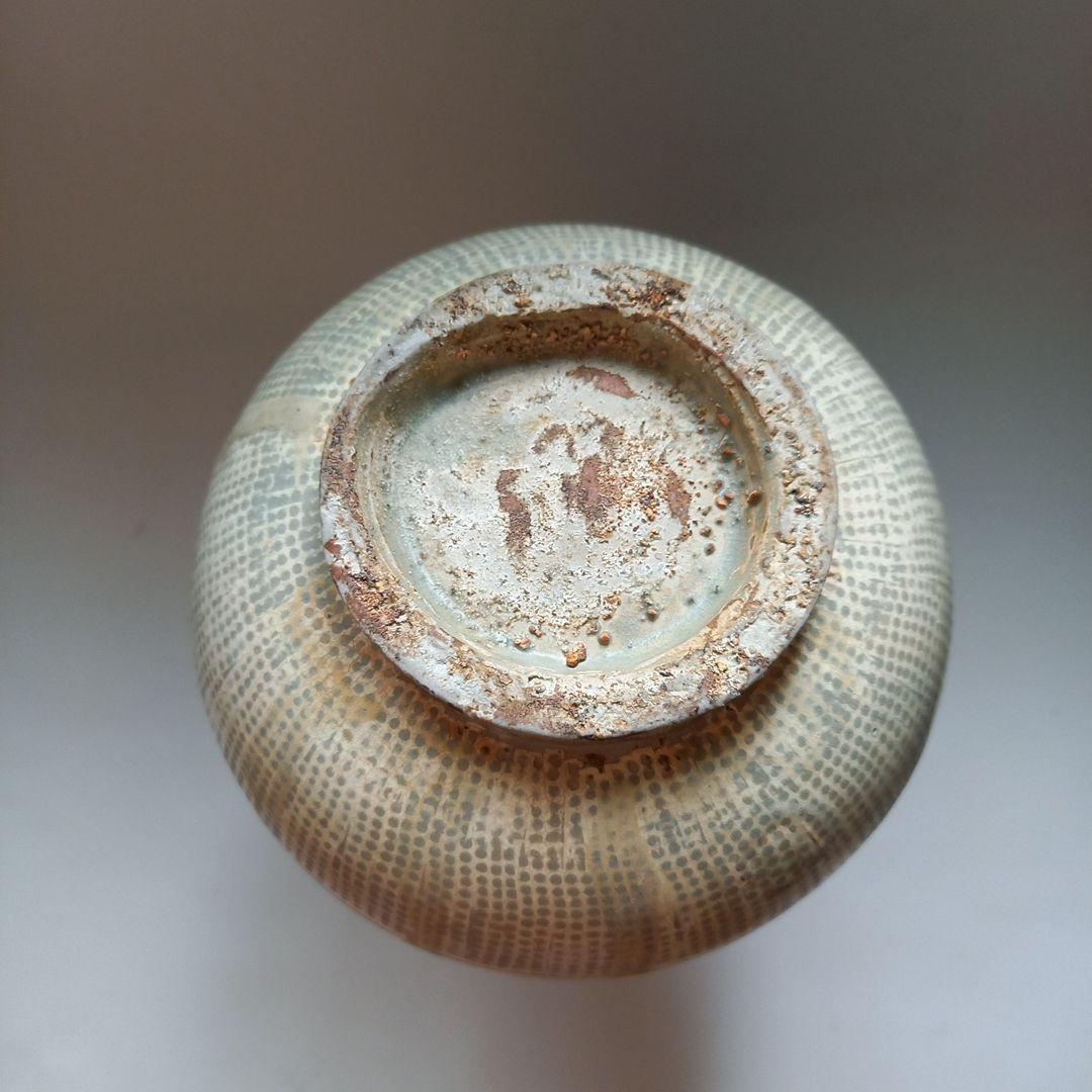 李朝　粉青沙器　徳利　高さ25㎝