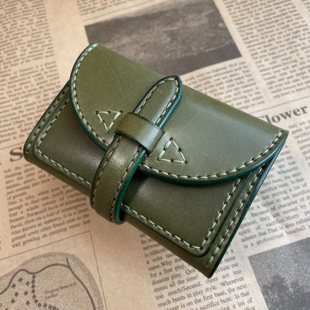 栃木レザー　カード・マルチケース　ミニウォレット