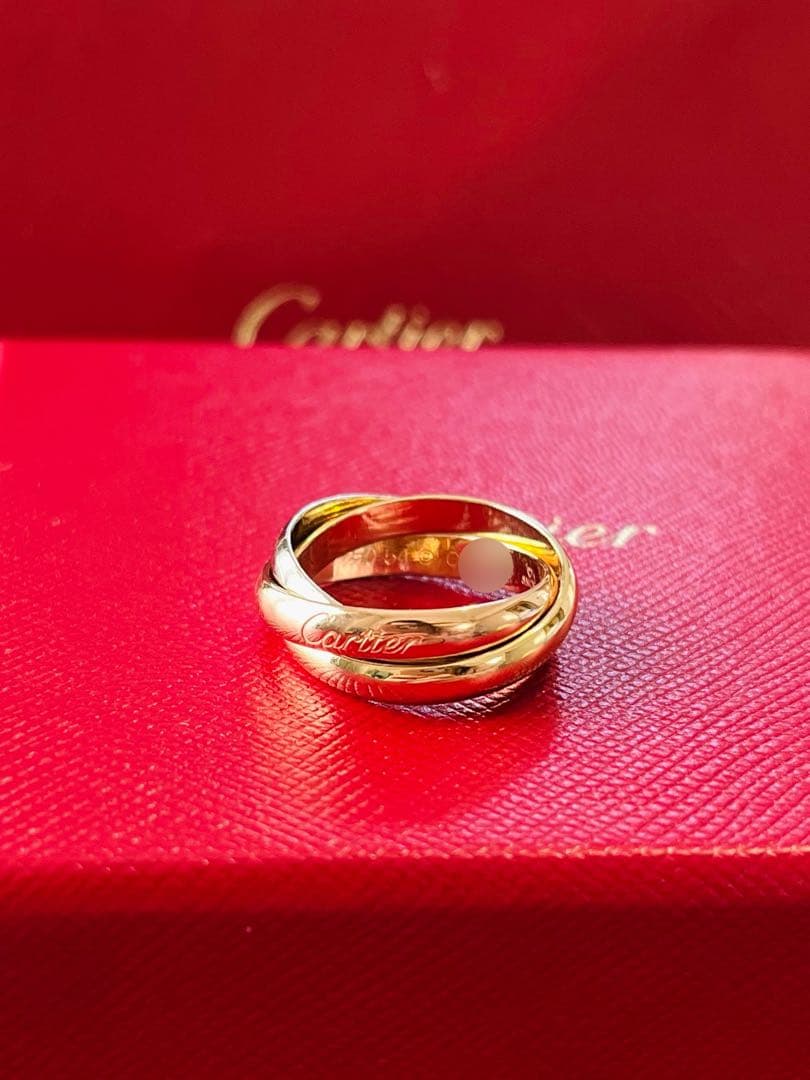 Cartier トリニティリング クラッシュ　サイズ54