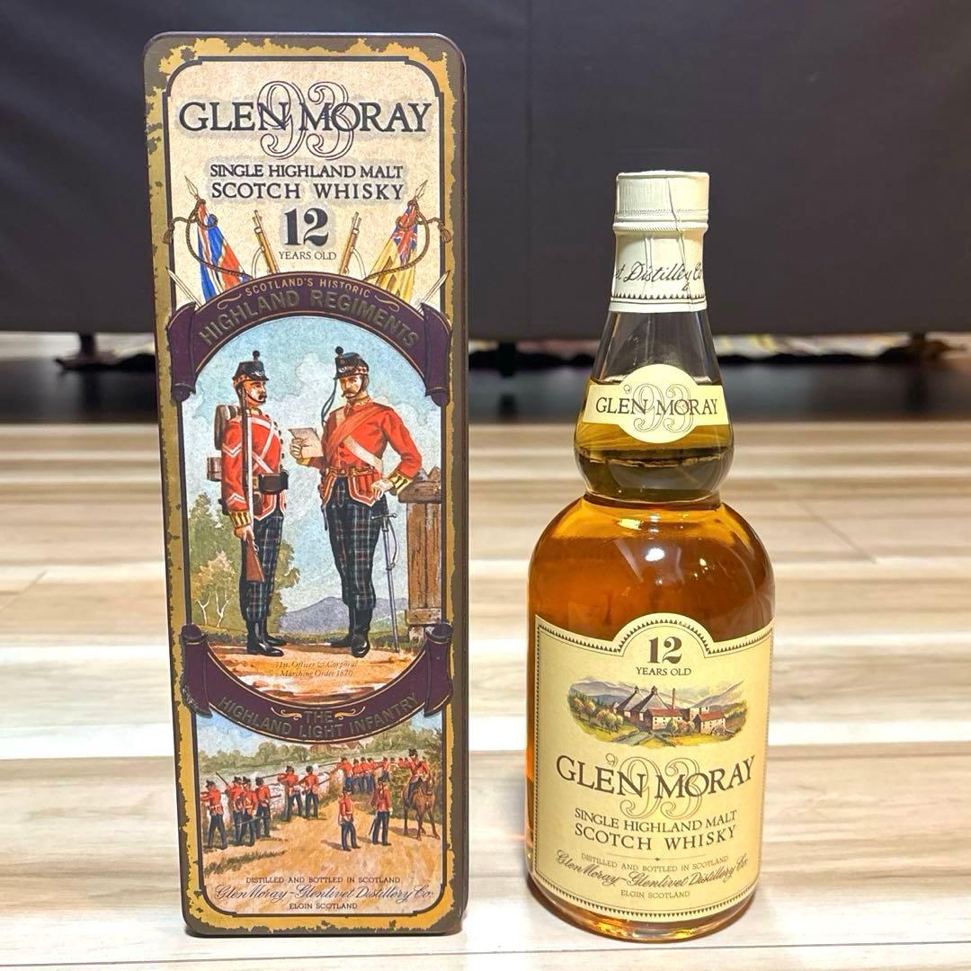 GLEN MORAY グレンマレイ シングルモルト12年 スコッチウイスキー古酒