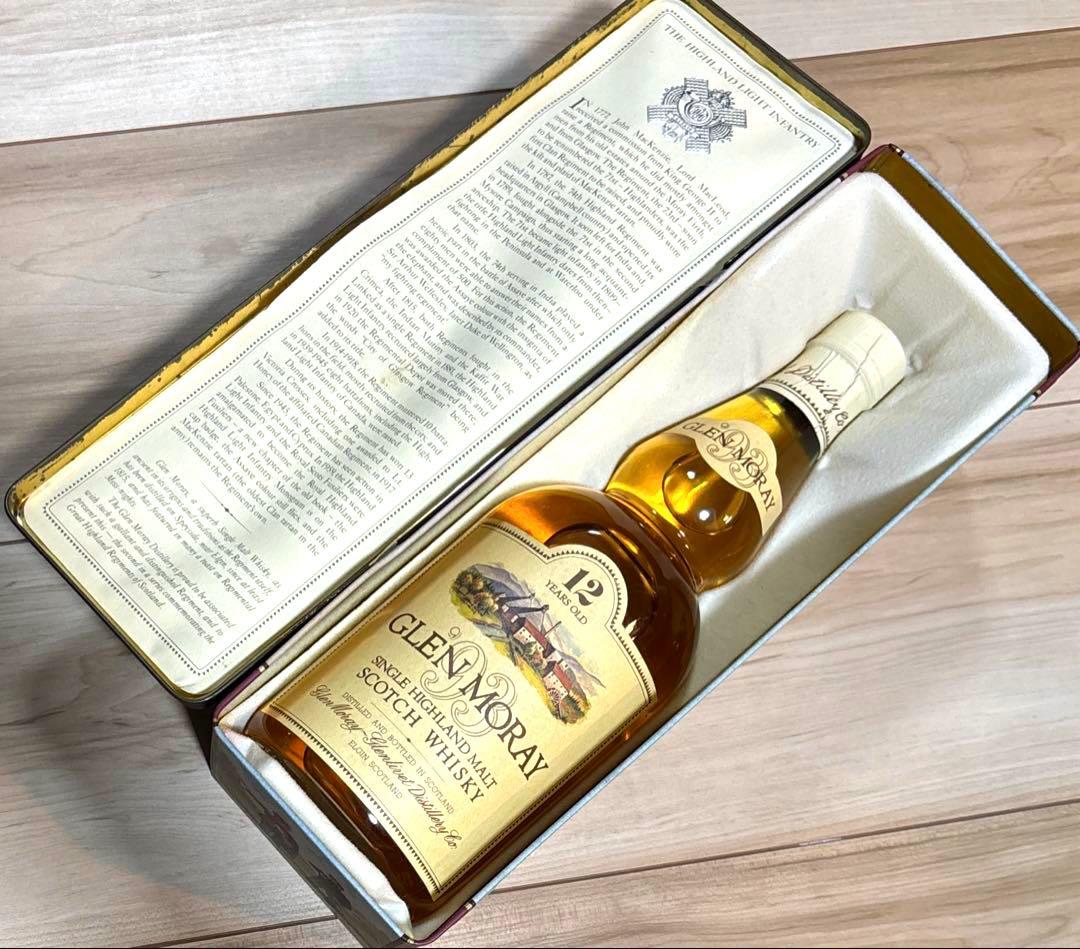 GLEN MORAY グレンマレイ シングルモルト12年 スコッチウイスキー古酒