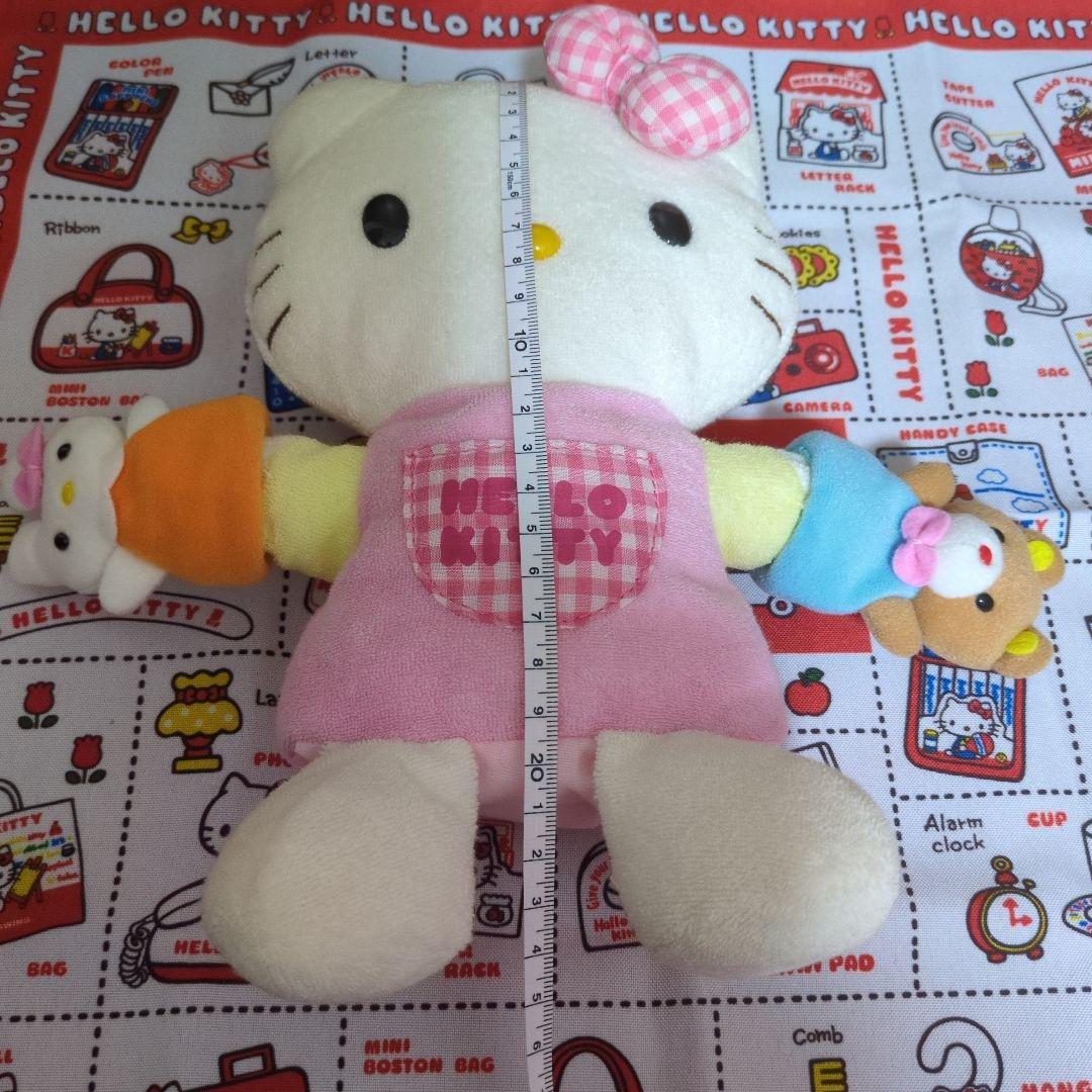 【希少レア】ハローキティ ・ハンドパペット・ぬいぐるみ