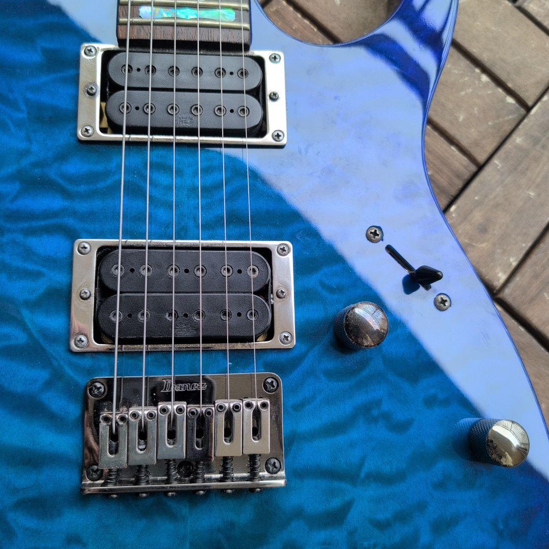 ibanez RG421QM 指板のツリー・オブ・ライフはシールです。