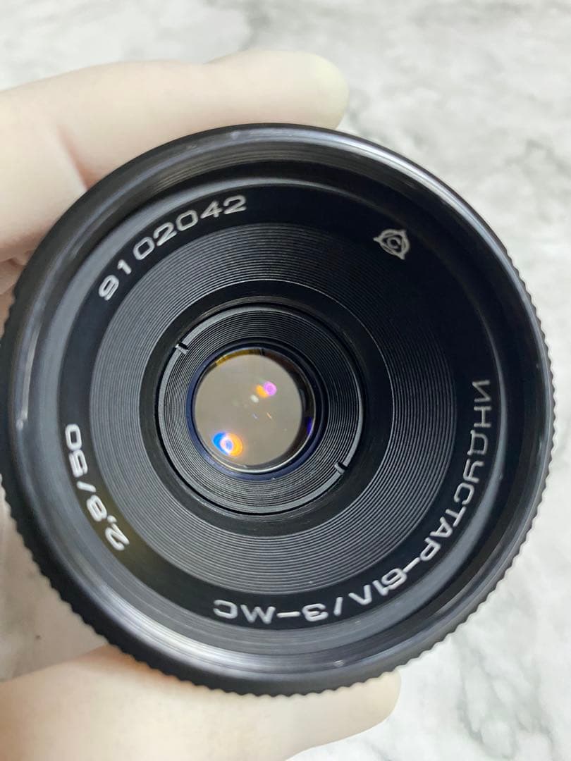 Industar-61 50mm F2.8 星ボケレンズ