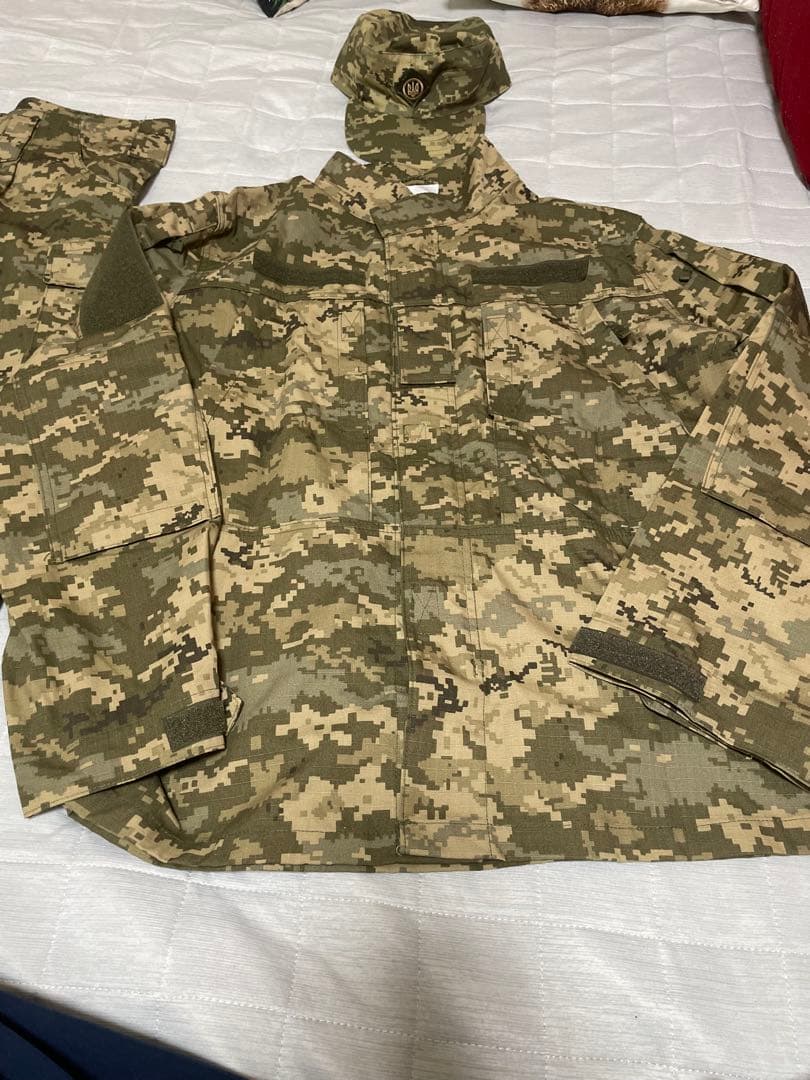 　MM-14 迷彩服　オーダーメイドレプリカ　帽子付き　XLサイズ相当