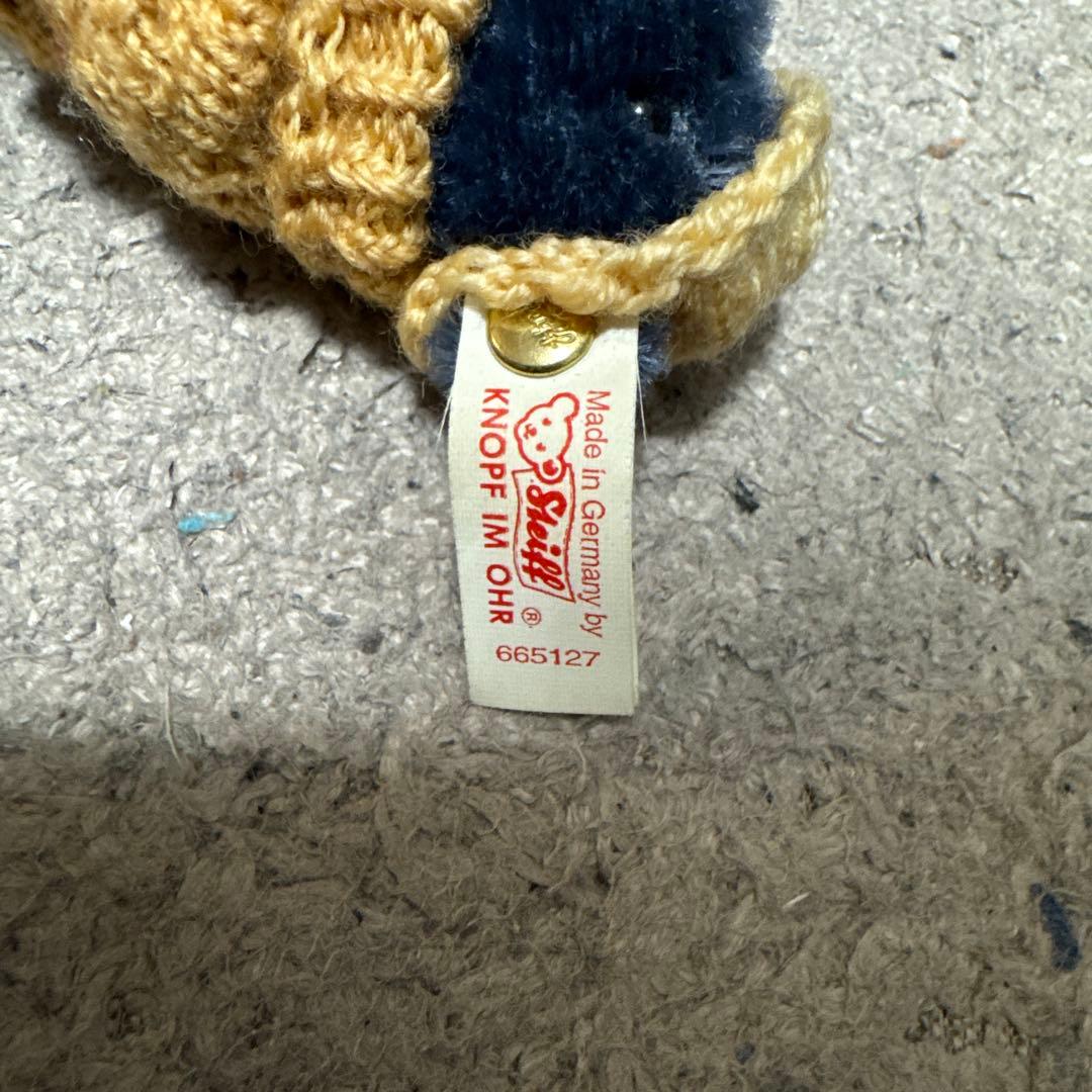 モヘア製セーター着用テディベア 665127