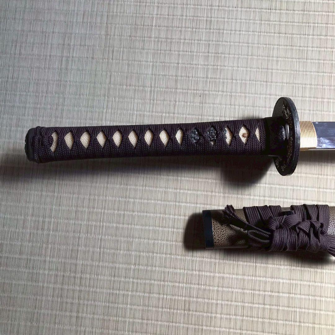 Js7 模造刀 日本刀 太刀 脇差 観賞用 大小 侍 刀 置物 昭和レトロ