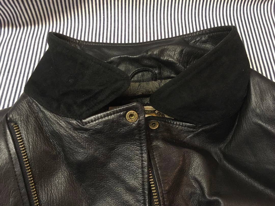 ワークリーフ Workleaf ライダース レザージャケット 革ジャン ブルゾン