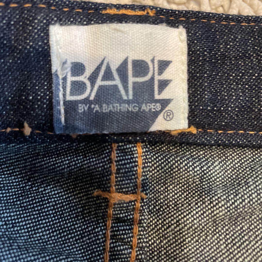 APE ベビーマイロ 新品かっこいいデニムパンツ 120センチ