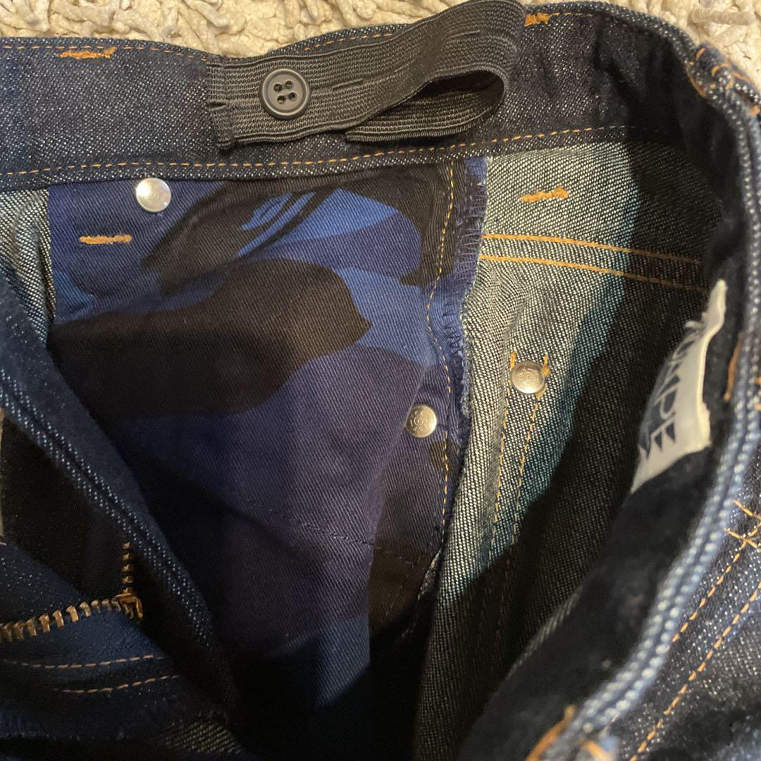 APE ベビーマイロ 新品かっこいいデニムパンツ 120センチ