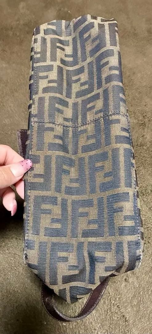 FENDI FFロゴパターン ハンドバッグ