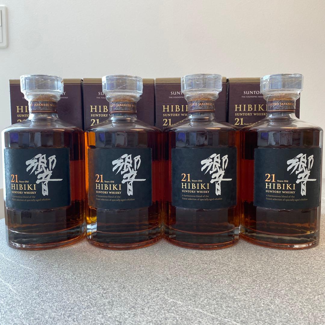 SUNTORY サントリー 響 21年 4本 700ミリ 正規品