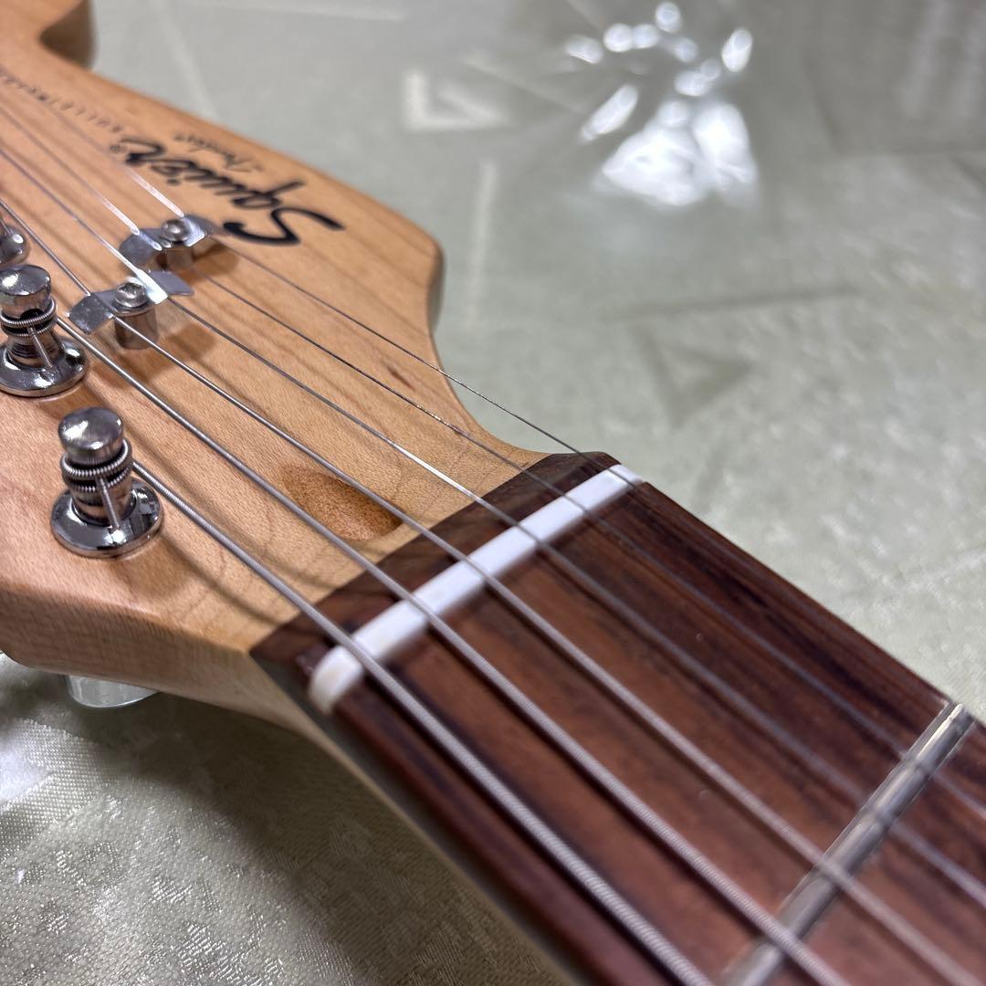 プレイテック旧型ストラト　訳ありスクワイアー　ブレット(ネックを外して発送)