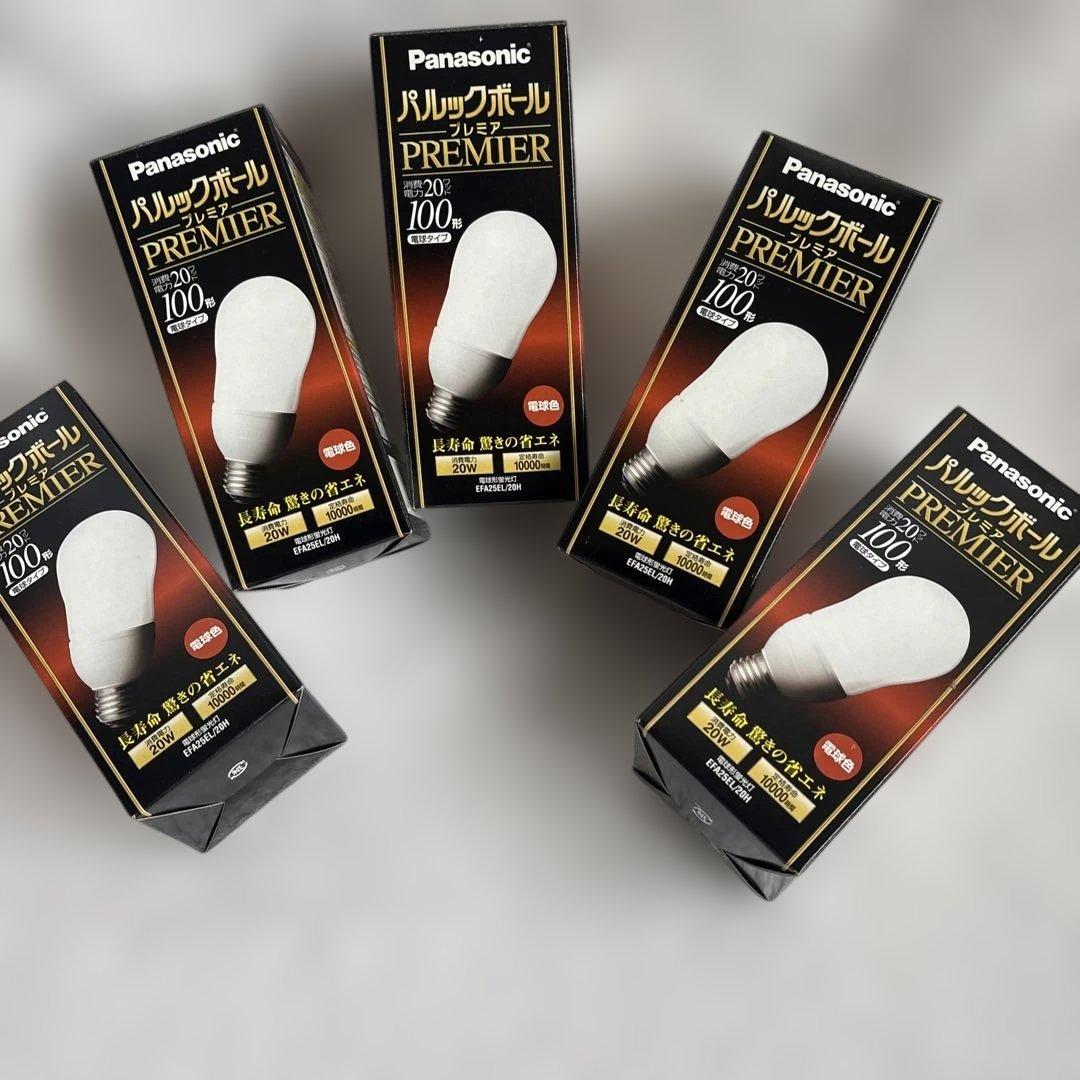 ま*い様 ★☆Panasonicパルックボール プレミア100形電球タイプ 5個