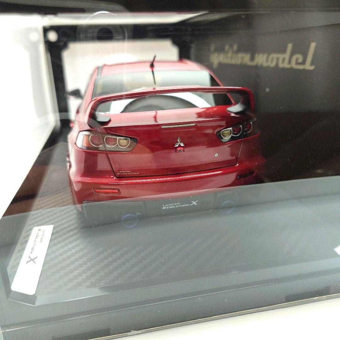 イグニッションモデル　1/18ランサーエボリューションX Red