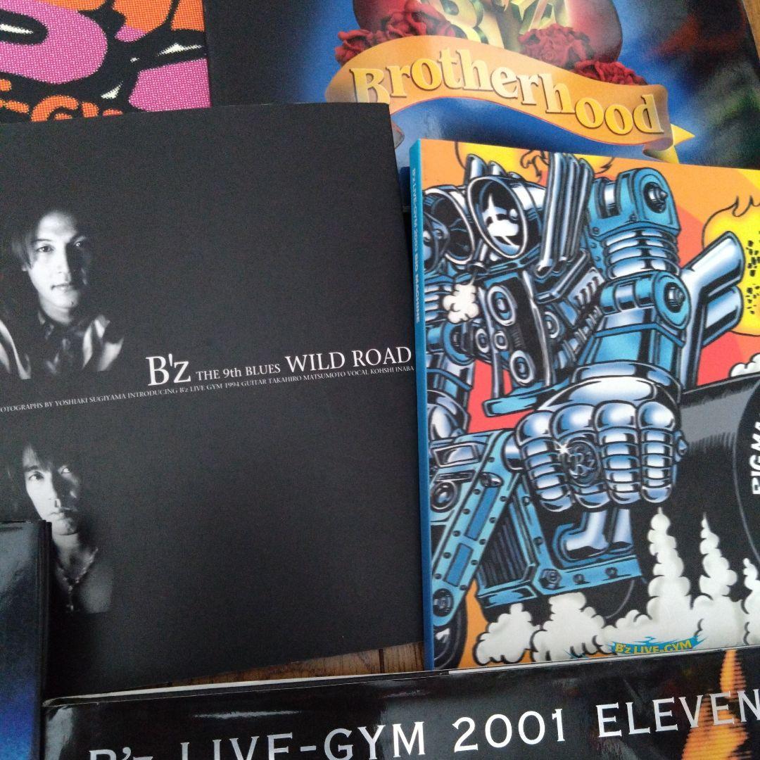 B'z ライブグッズセット94年～本・クリアファイル・ツアーパンフレットセット