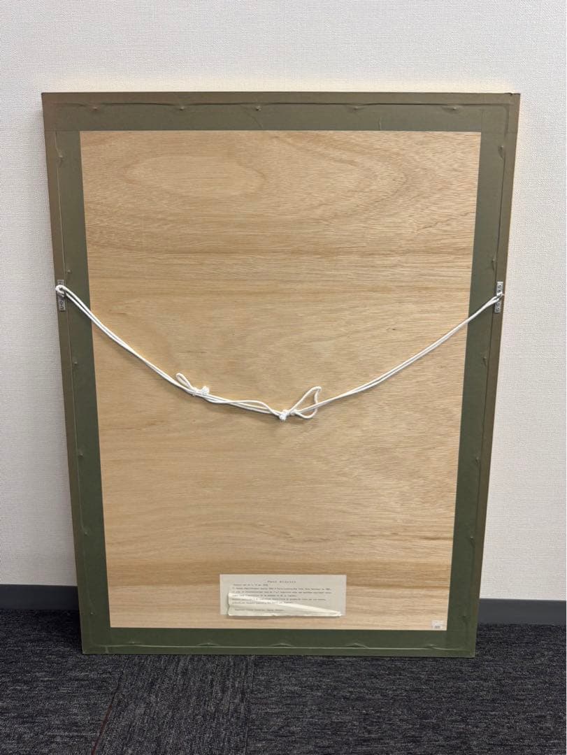 リトグラフ　ポールアイズピリ　PAUL AIZPIRI 直筆サイン　8/100