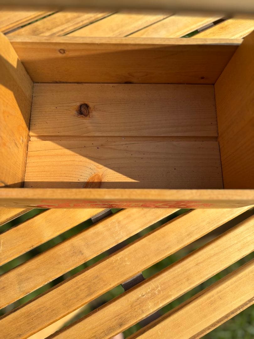 PEPSI-COLA 木製ボックス 1898年デザイン　ビンテージ