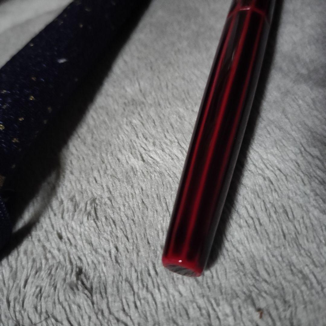 中屋万年筆 蔦屋限定 丸十角 赤溜 太字特軟